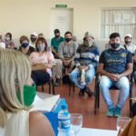 Vecinos del B° Estación firmaron la cesión de derechos del programa “Mi Título”