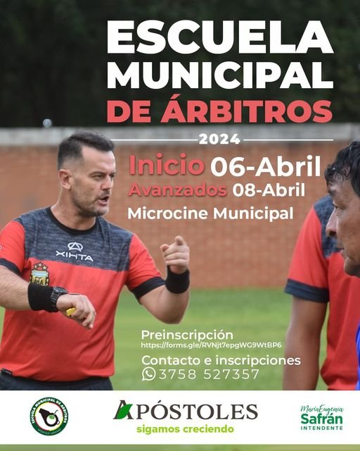 Escuela Municipal de árbitros 2024