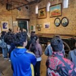 Visita de alumnos de la escuela 86 al museo Juan Szychowski