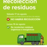 Recolección de Residuos Aniversario del Fallecimiento del Gral. San Martín