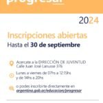 Inscripciones abiertas para Progresar 2024: apoyo educativo para jóvenes