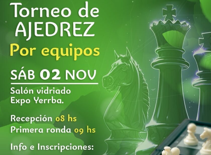 Gran Torneo de Ajedrez por Equipos en Apóstoles