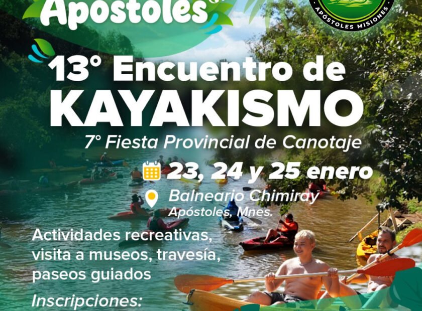 13° Encuentro de Kayaks y 7° Fiesta Prov. de Canotaje
