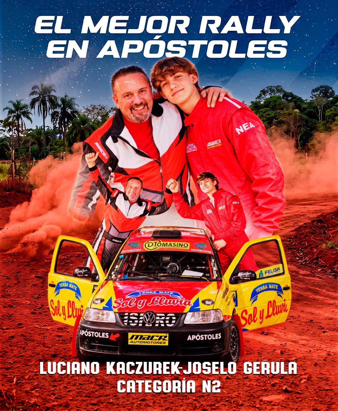 Luciano Kaczurek y Joselo Gerula - Categoría N2 - Apóstoles