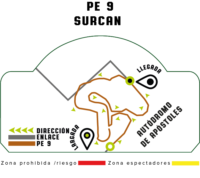 Mapa PE 9 - Surcan